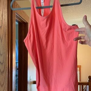 Lululemon Athletica Pink Sleeveless Relaxed Tank Top